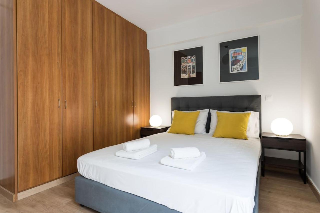 Stunning Flat With Lovely Terrace & Parking Garage Афіни Екстер'єр фото